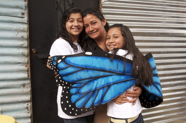 Niñas felices